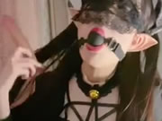 สาวผอม ปีศาจน้อย ช่วยตัวเอง