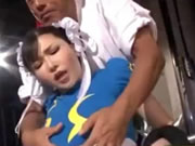 หัวนมใหญ่ ชุน หลี่ รุนแรง ข่มขืน